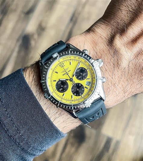 yellow breitling gordon ramsay|gordon ramsay dive watch yellow.